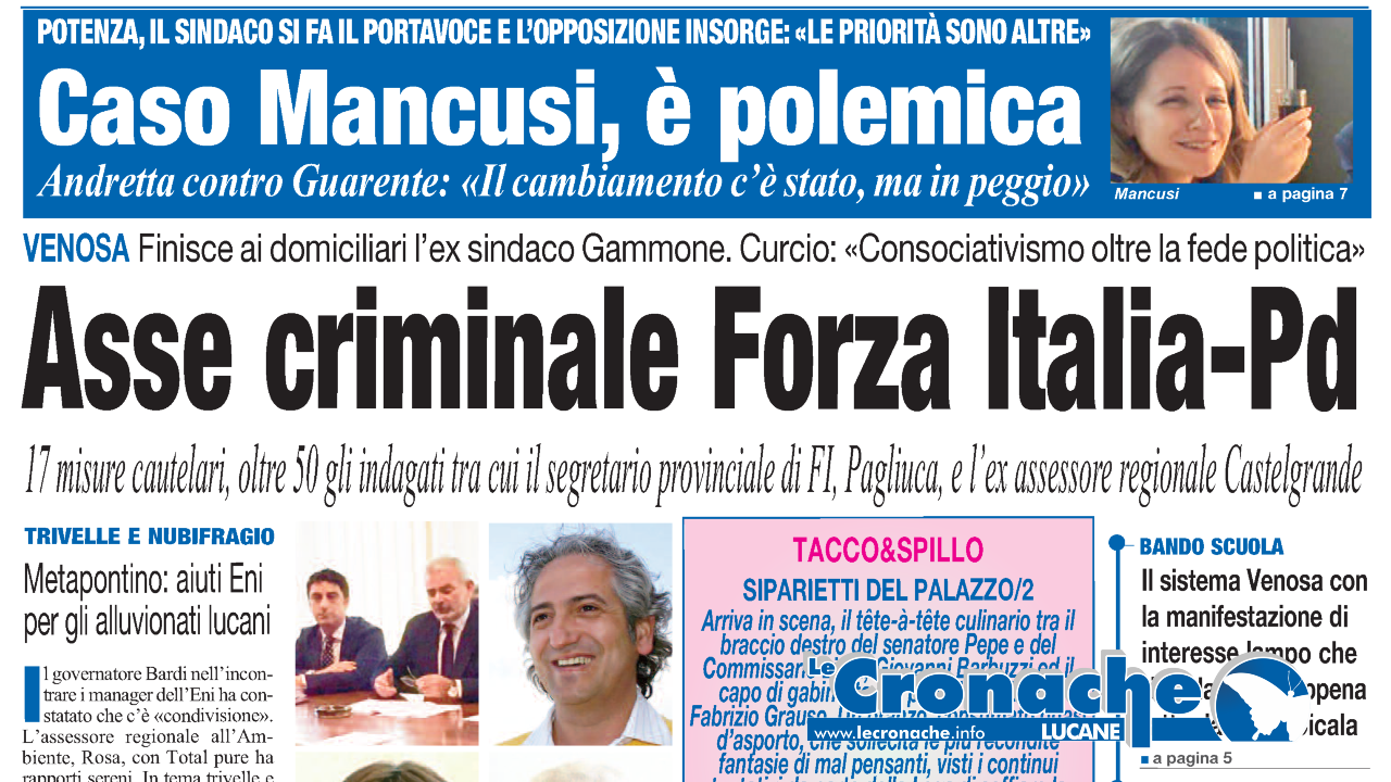 L'edizione del 14 novembre 2019