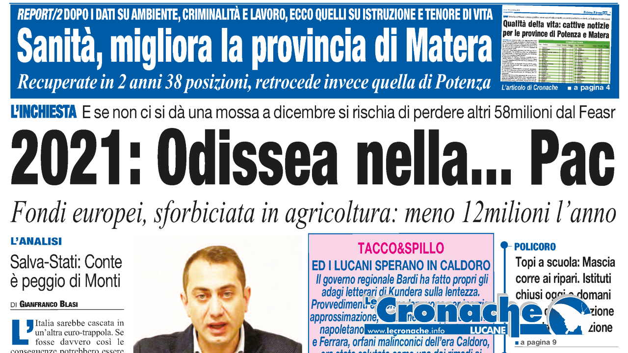 L'edizione del 19 novembre 2019